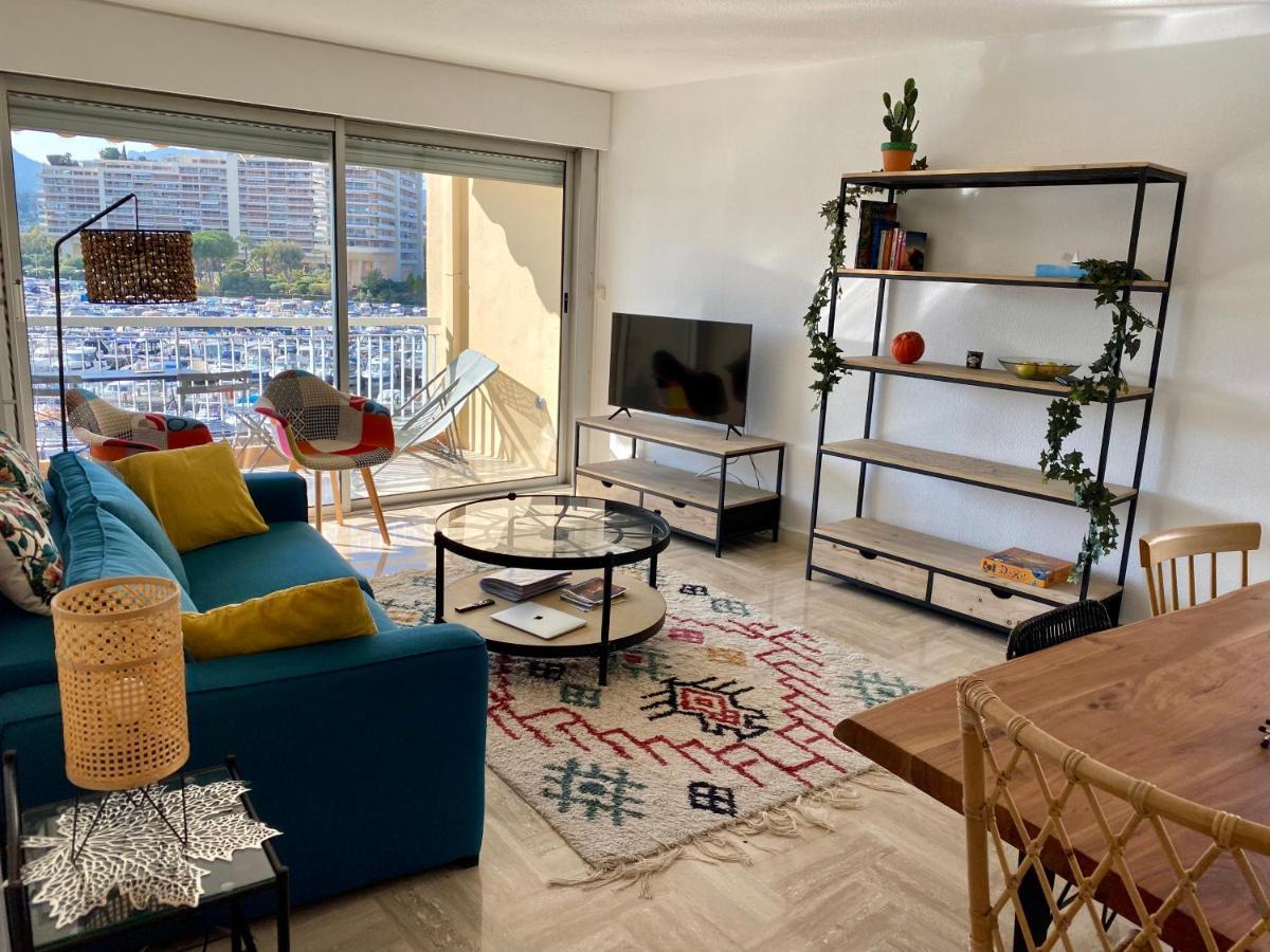 Appartement Lumineux 6 Places Avec Vue Sur Marina Mandelieu Kültér fotó